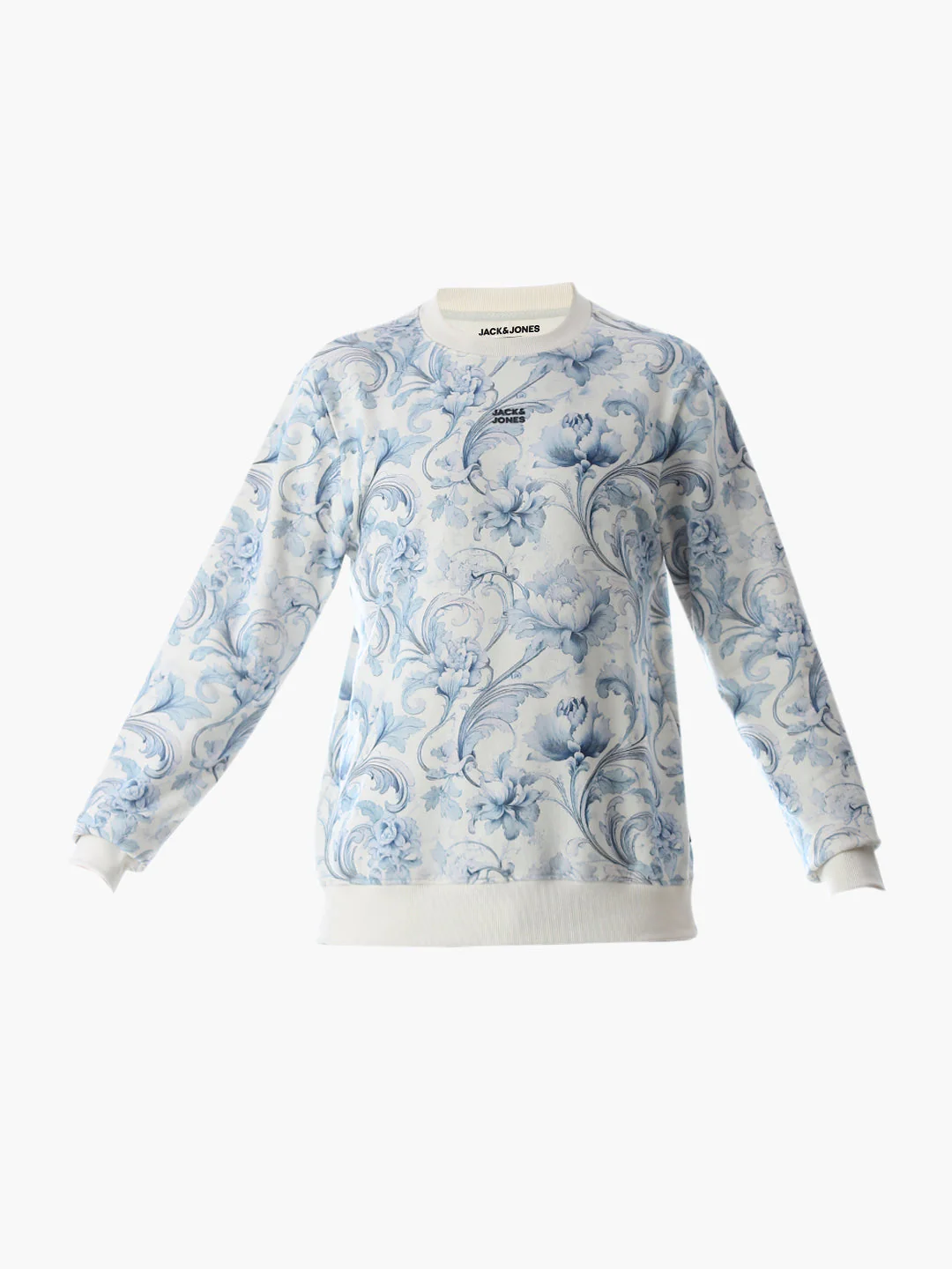 Printed Crew Neck Sweatshirt - Image 7