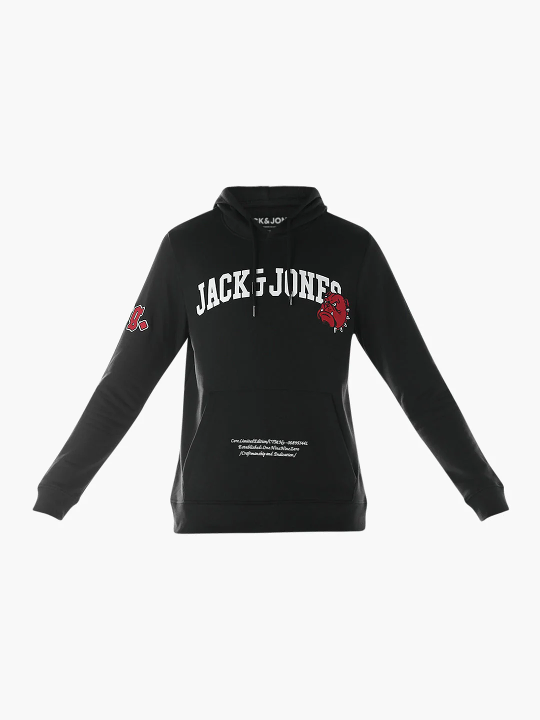 Applique Patchwork Oversized Hoodie - Image 8