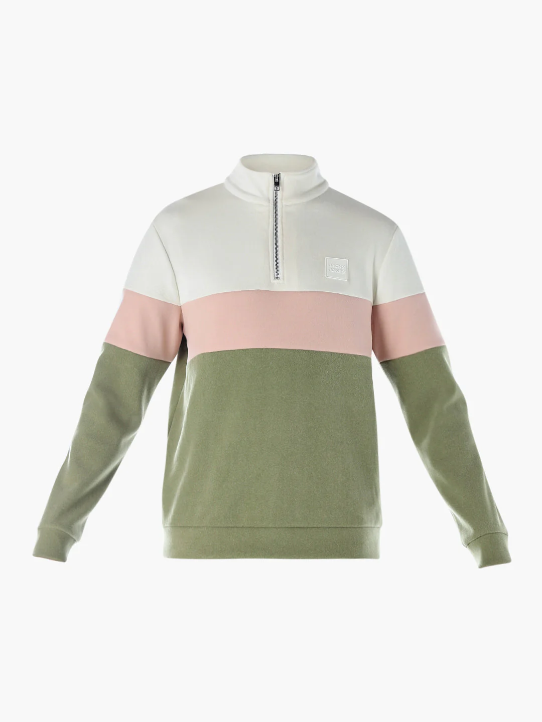 High Neck Colourblocked Sweatshirt - Image 7
