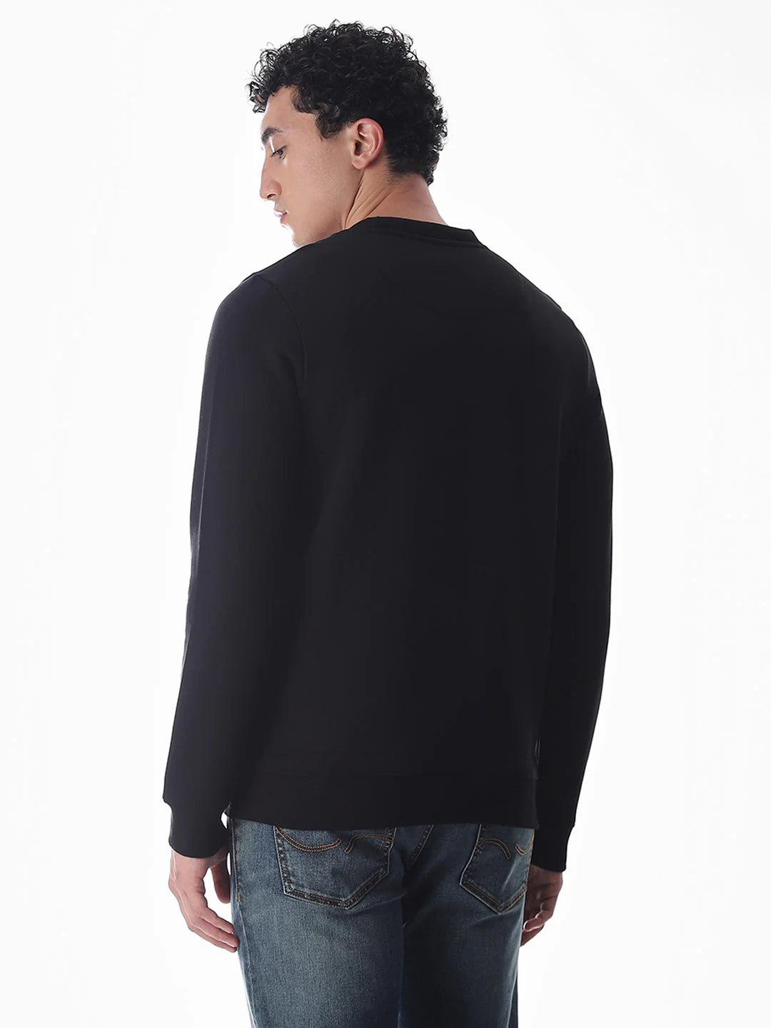 Embroidered Text Sweatshirt - Image 4
