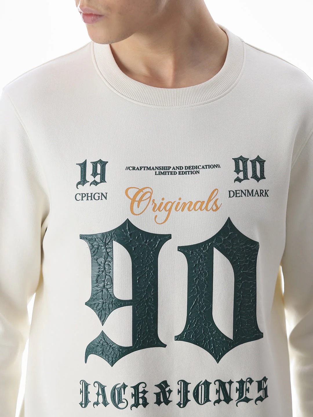 Typographic Print Sweatshirt - Image 5