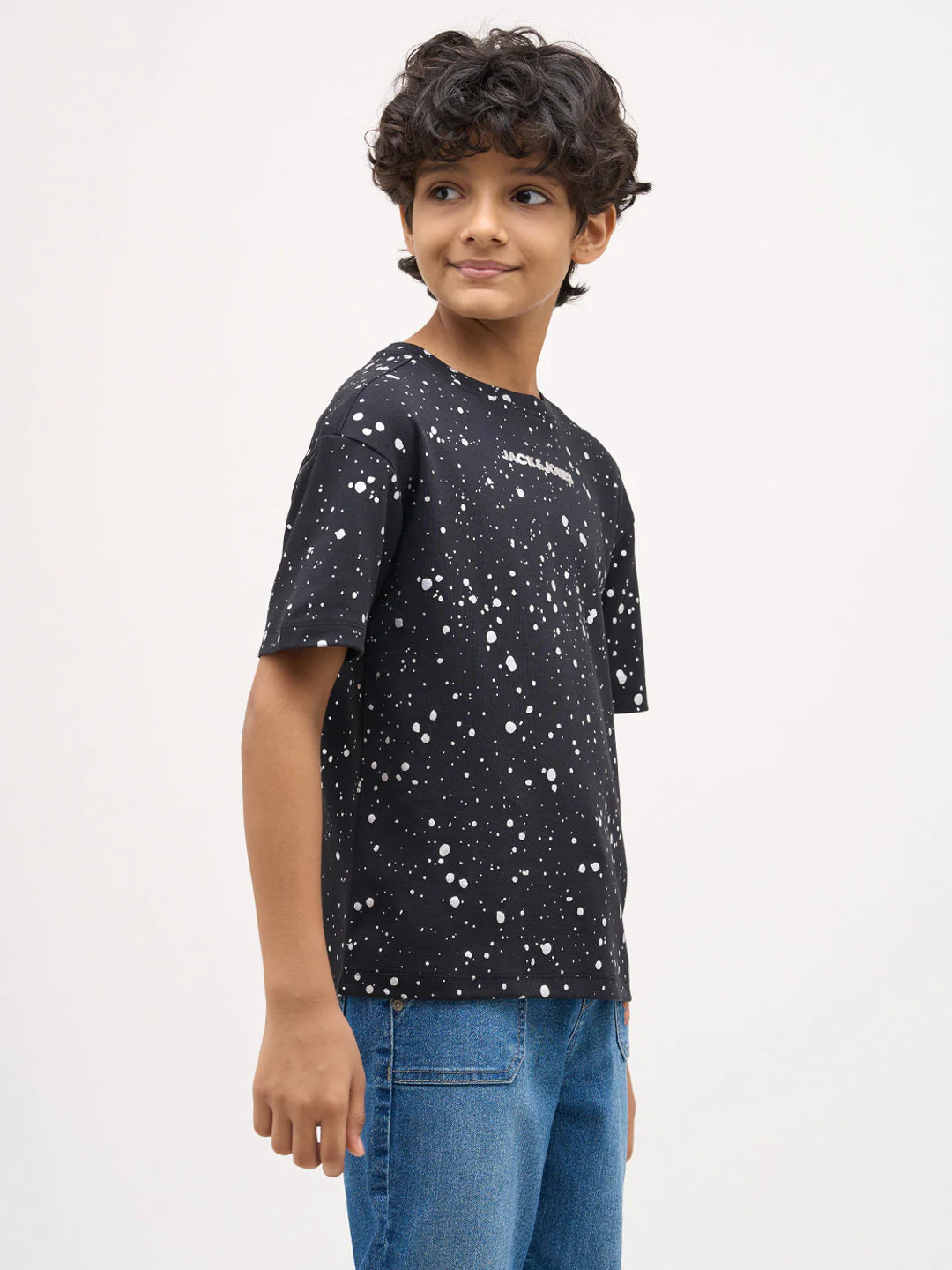 Boys Printed Cotton T-shirt - Image 3