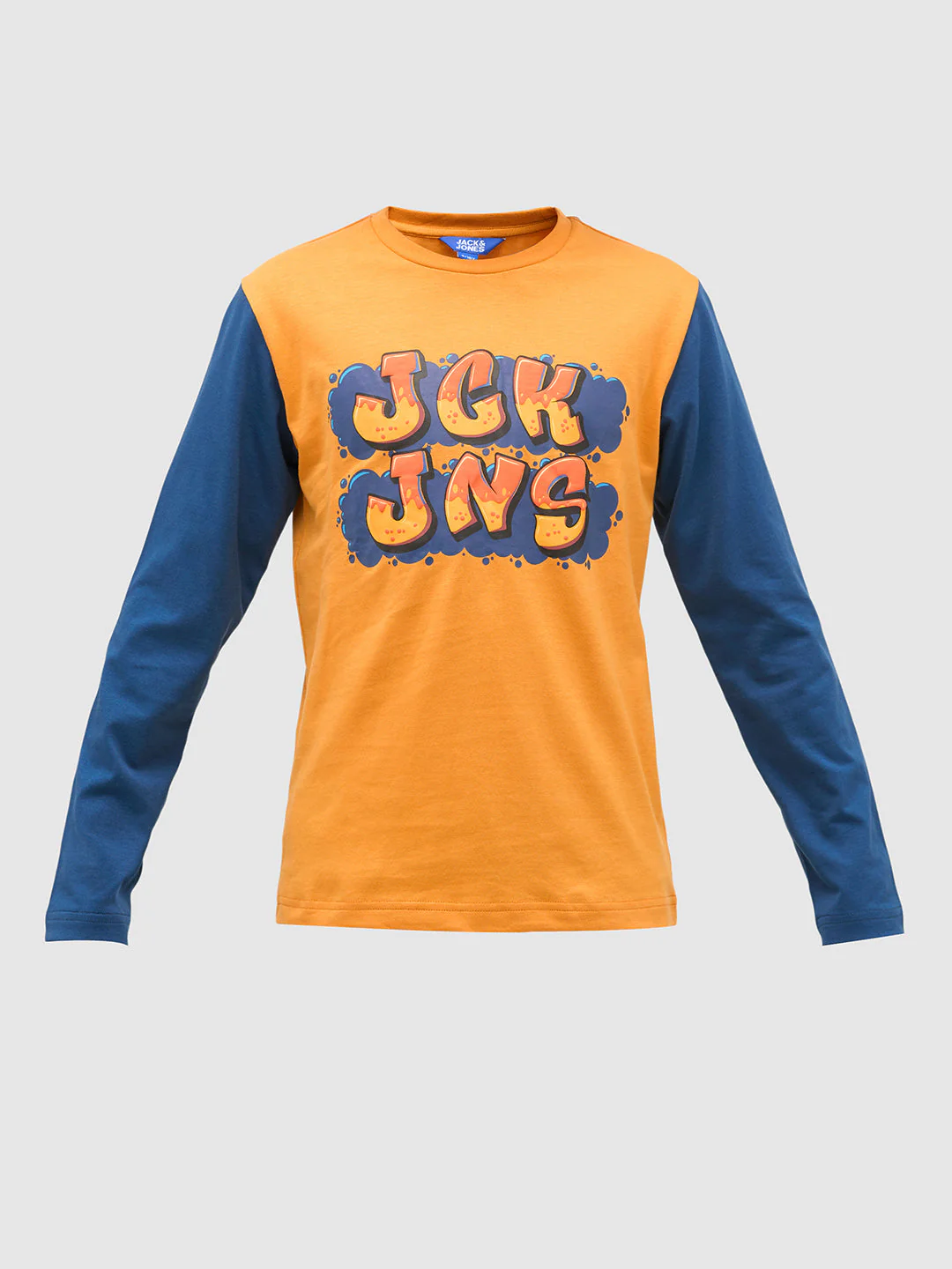Boys Colourblocked Full Sleeves T-shirt - Image 7