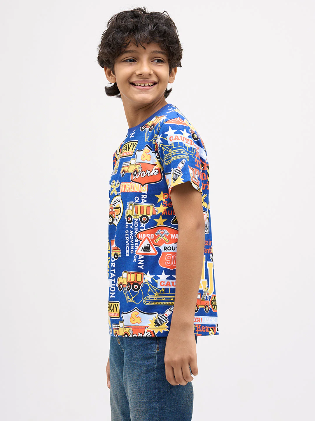 Boys Graphic Print T-shirt - Image 3