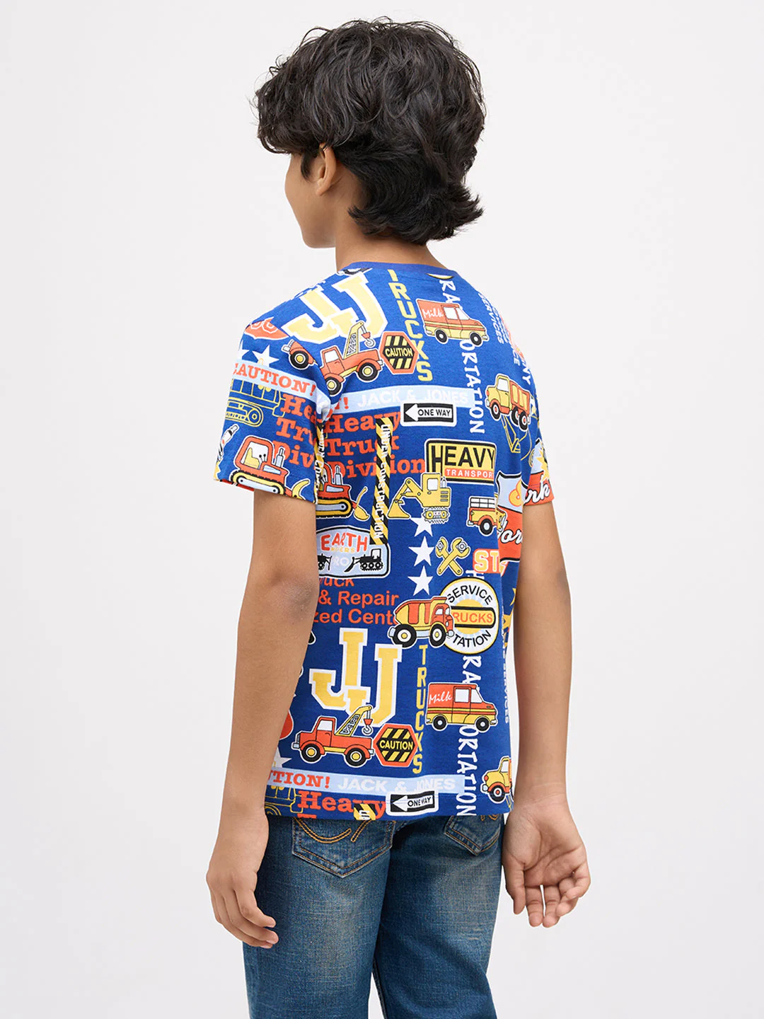 Boys Graphic Print T-shirt - Image 4