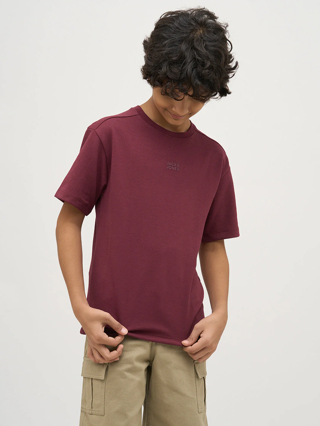 Boys Logo Text Print T-shirt - Image 2