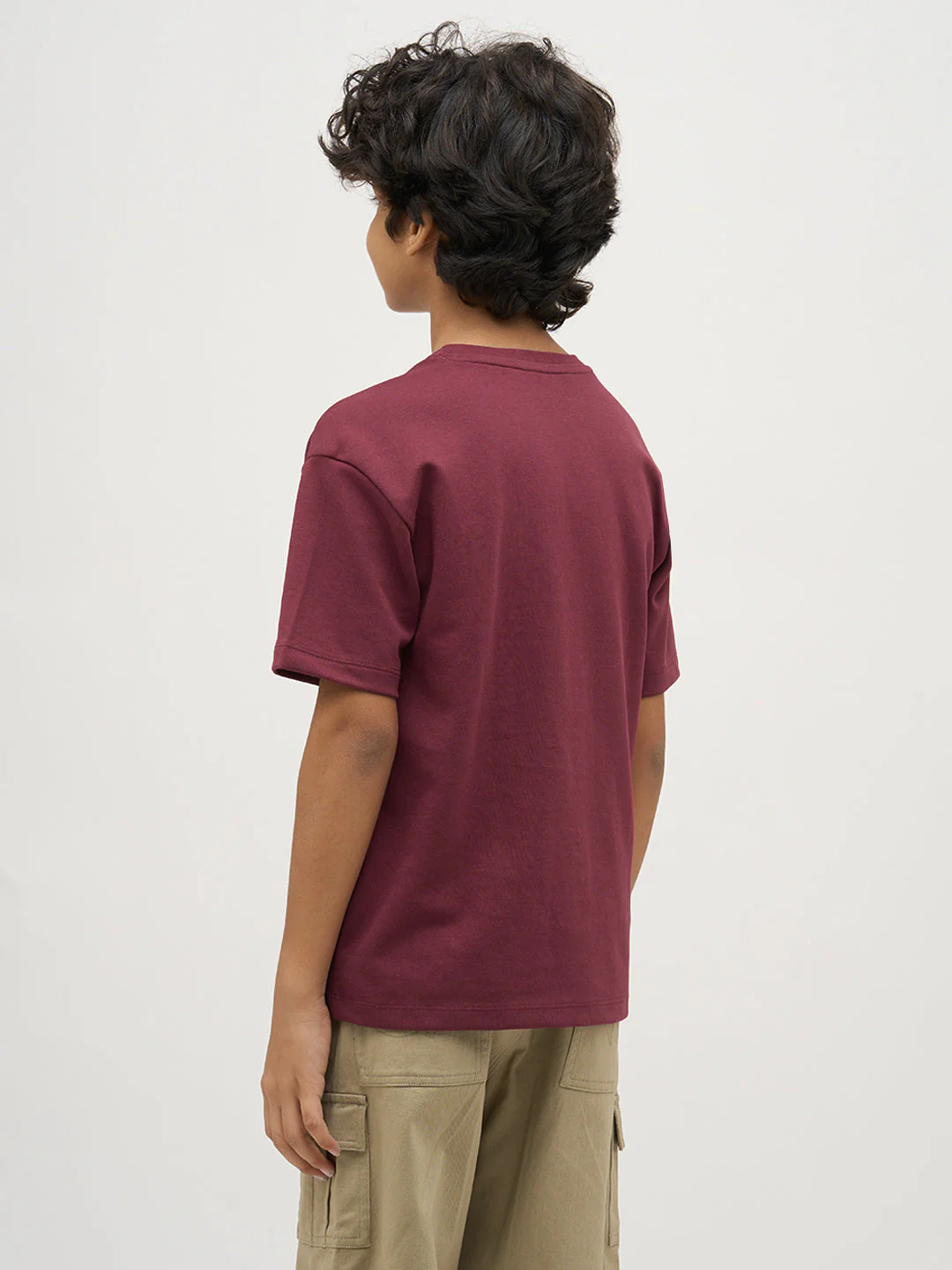 Boys Logo Text Print T-shirt - Image 4