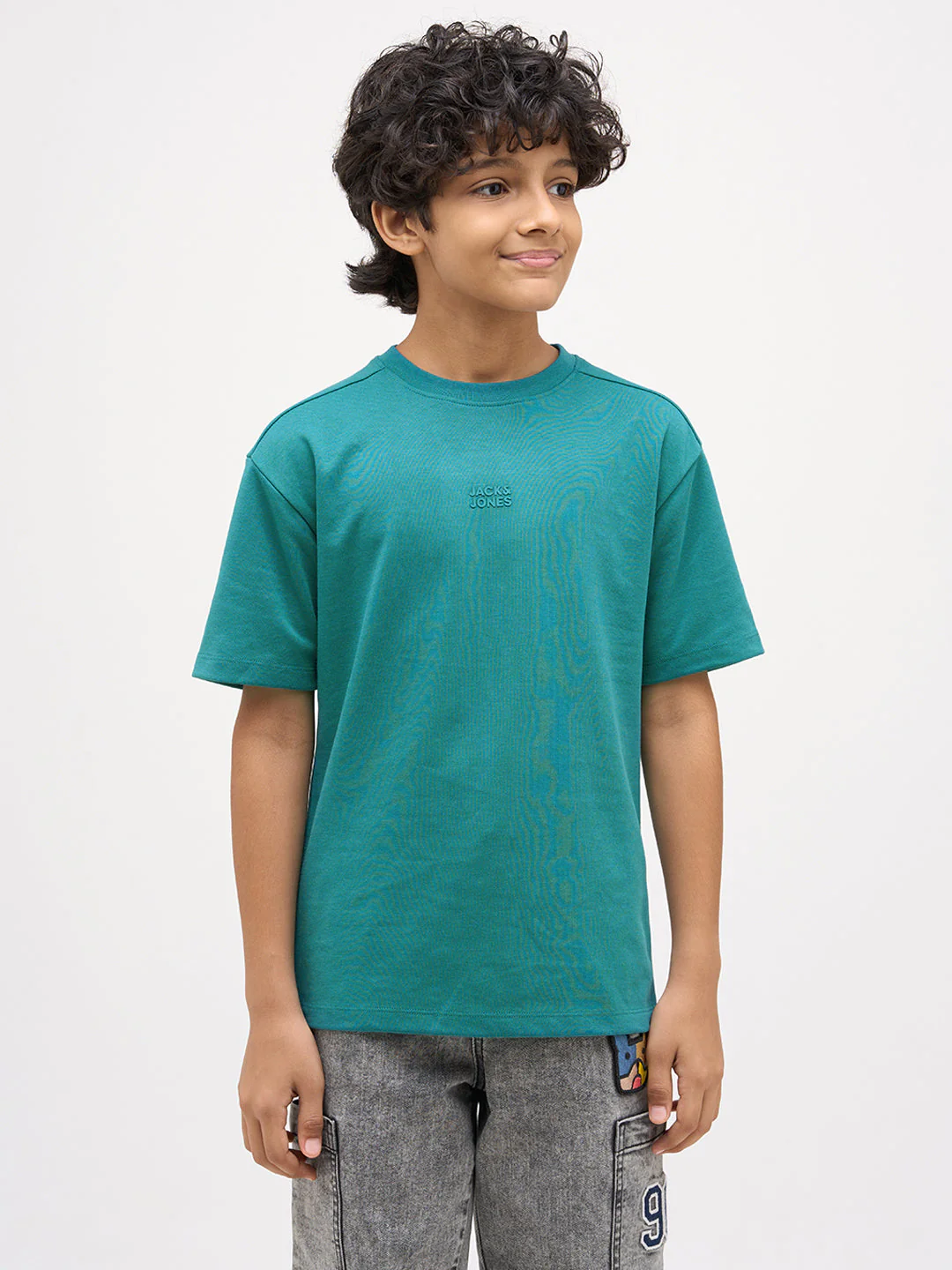 Green Crew Neck T-shirt - Image 2