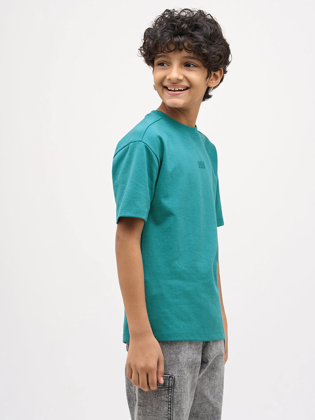 Green Crew Neck T-shirt - Image 3