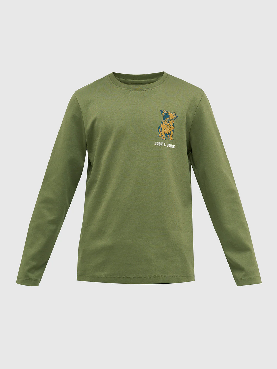 Green Doggo Print Full Sleeves T-Shirt - Image 7