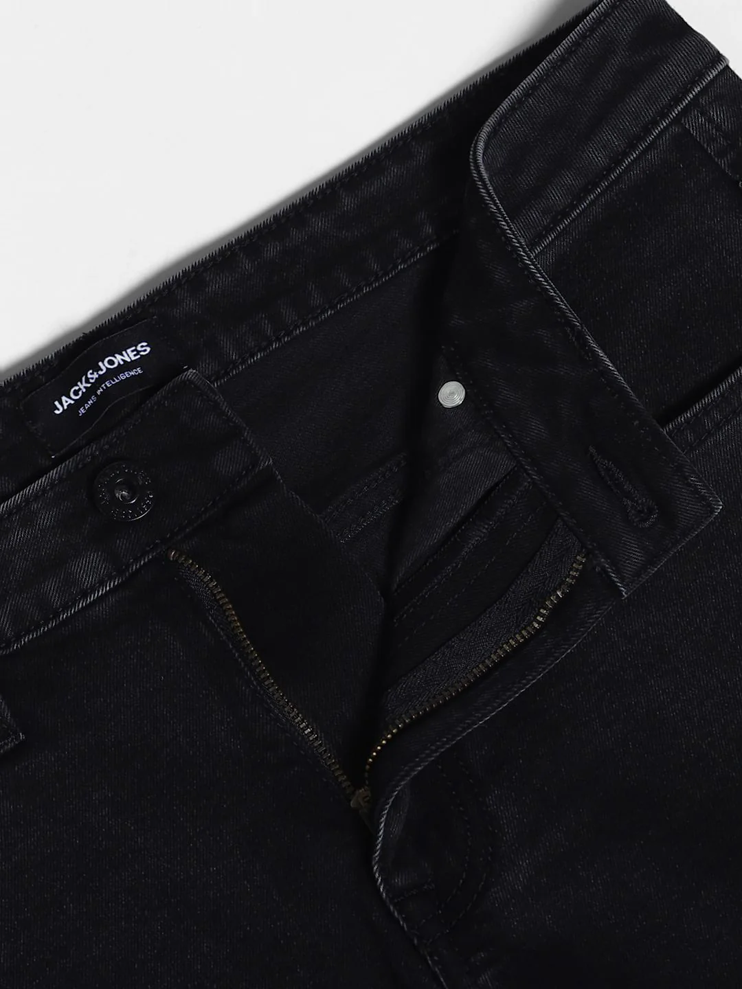 Black Mid Rise Brak Slim Fit Jeans - Image 5