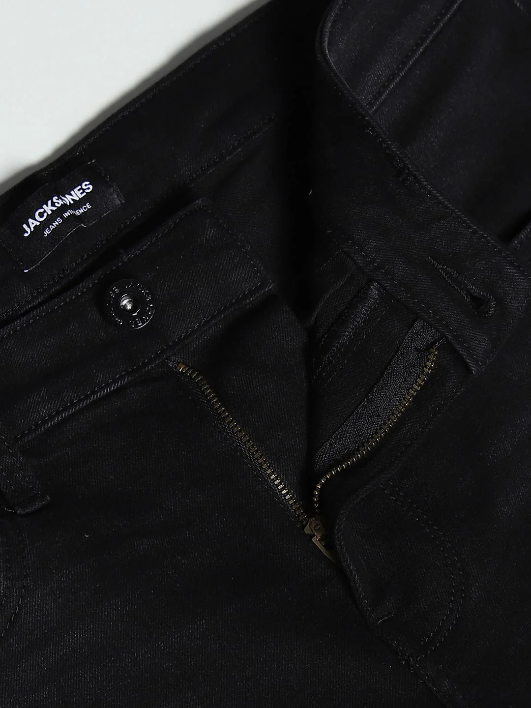 Black Brak Slim Fit Cropped Jeans - Image 5