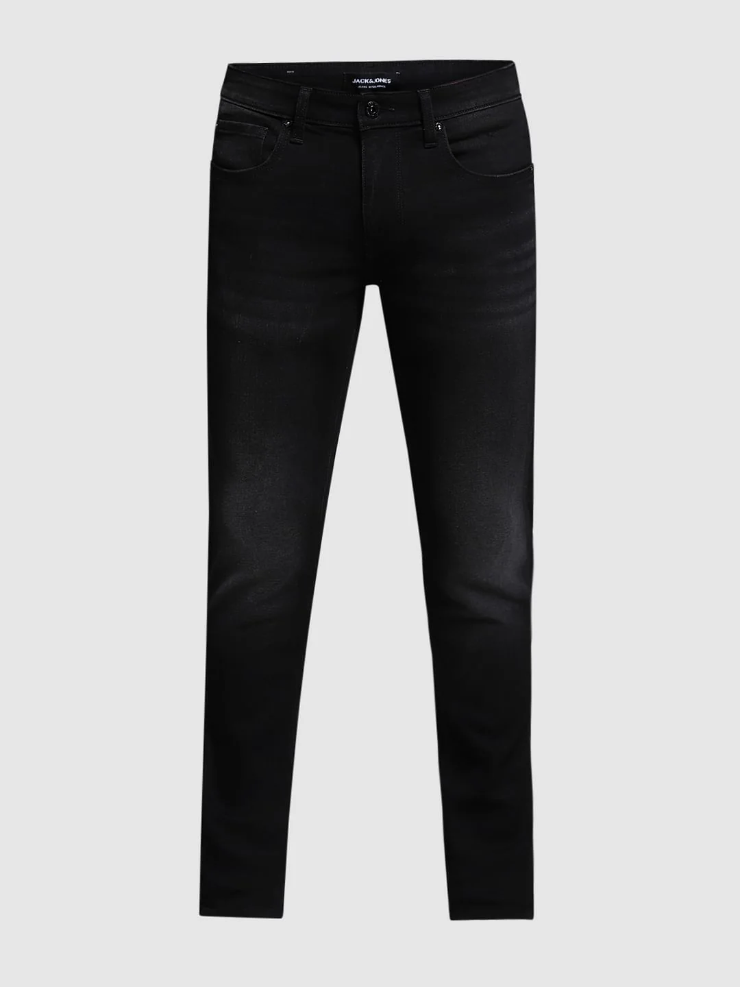 Black Brak Slim Fit Cropped Jeans - Image 7