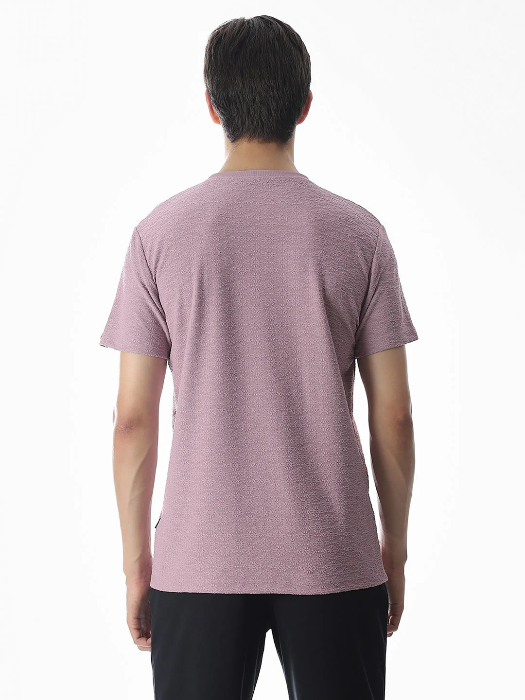 Jacquard Stretch T-shirt - Image 9