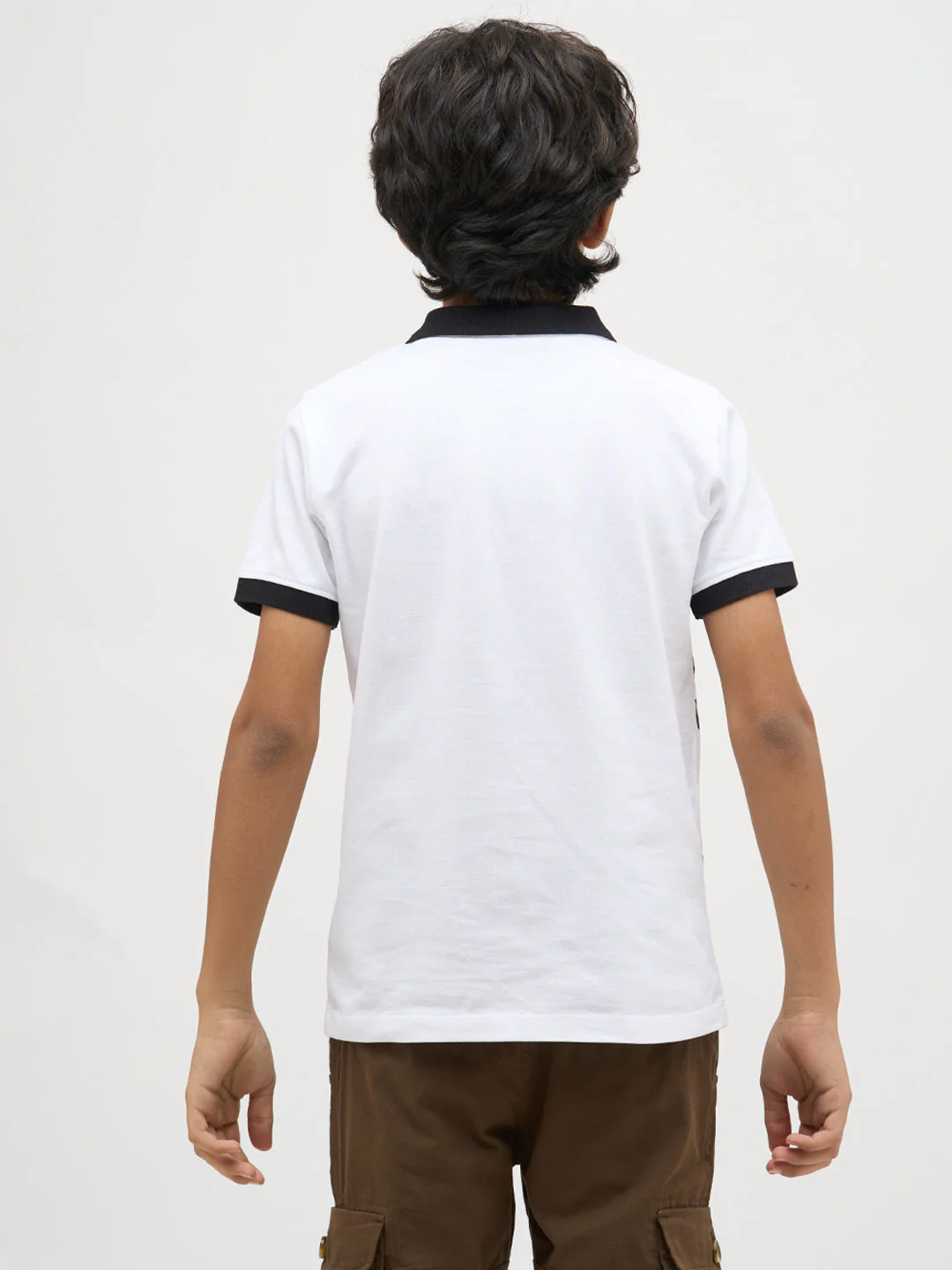 Boys Printed Cotton Polo - Image 9