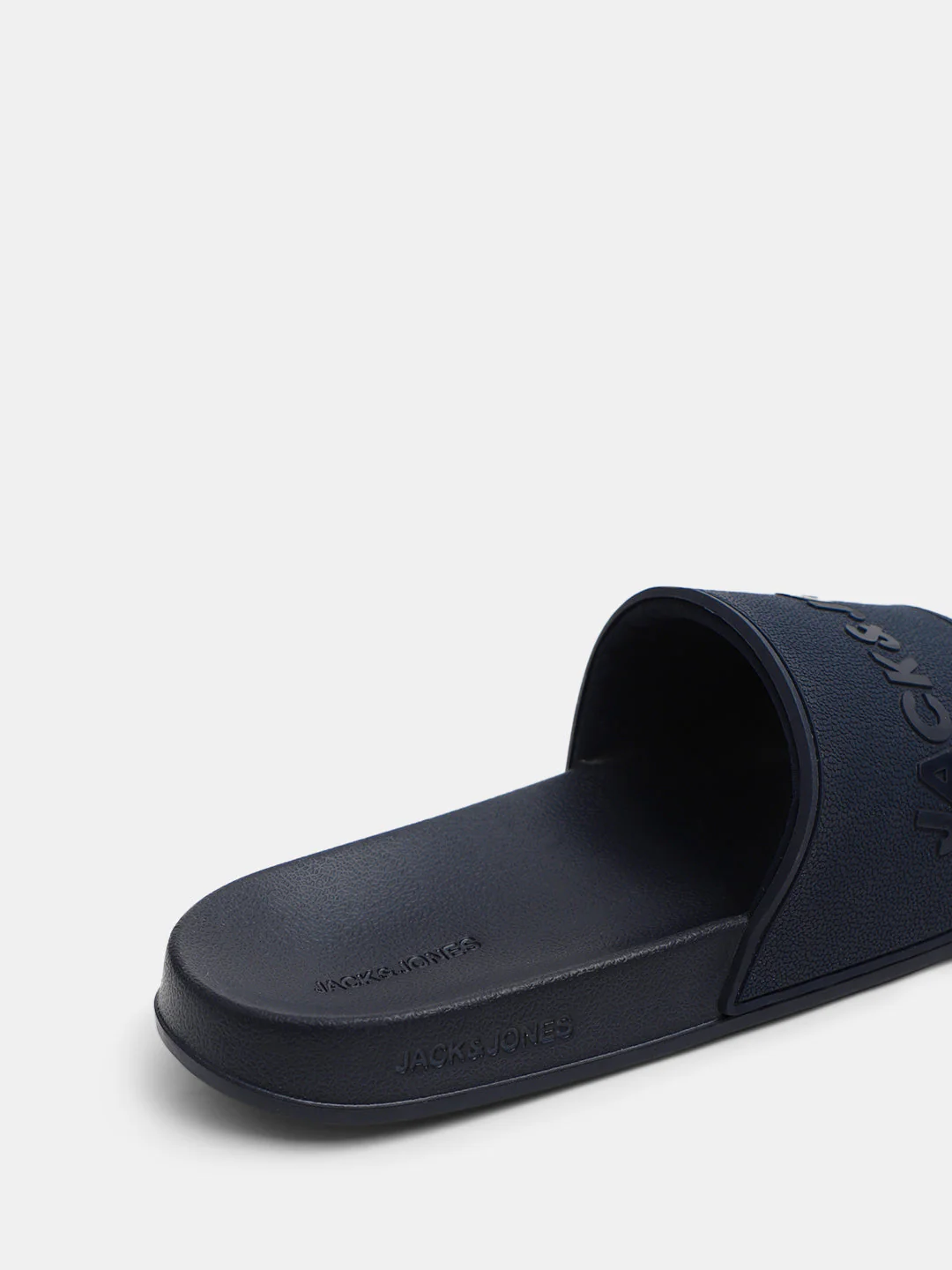 Navy Blue Glossy Logo Pool Sliders - Image 8