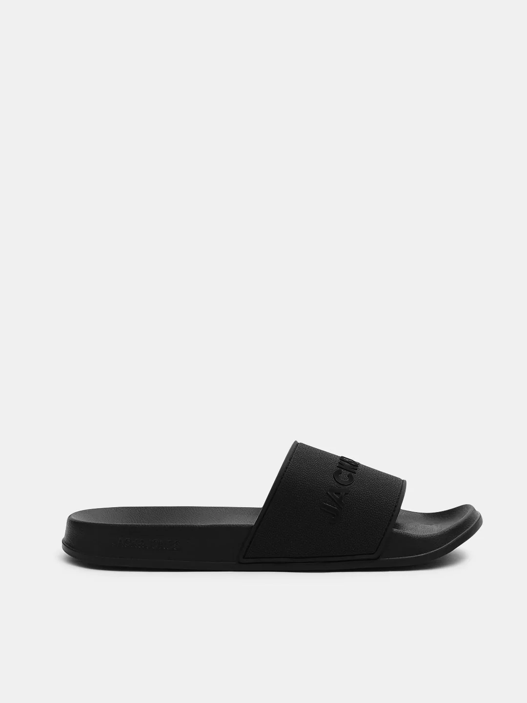 Black Glossy Logo Pool Sliders - Image 2