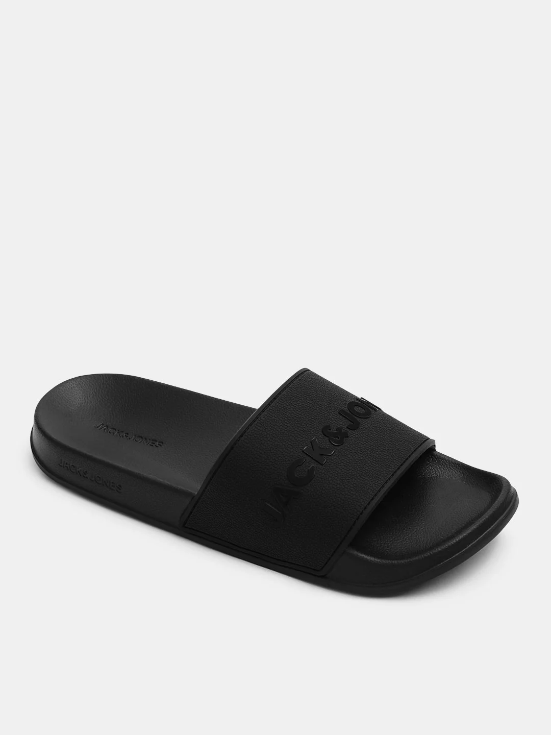 Black Glossy Logo Pool Sliders - Image 4