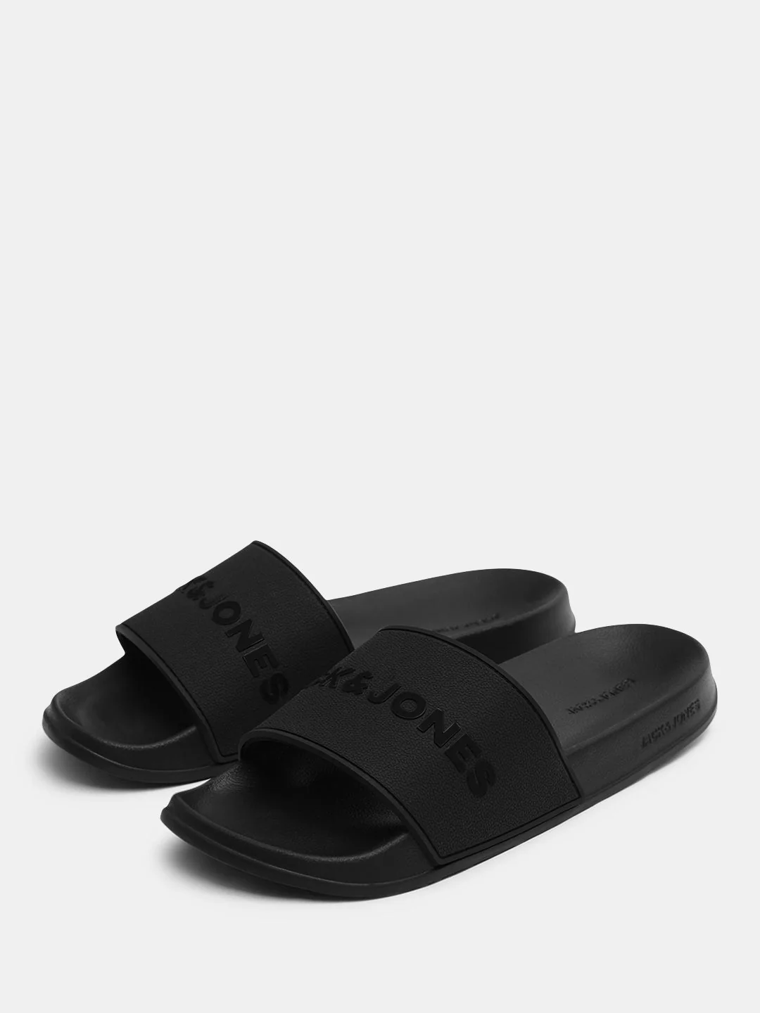Black Glossy Logo Pool Sliders - Image 6