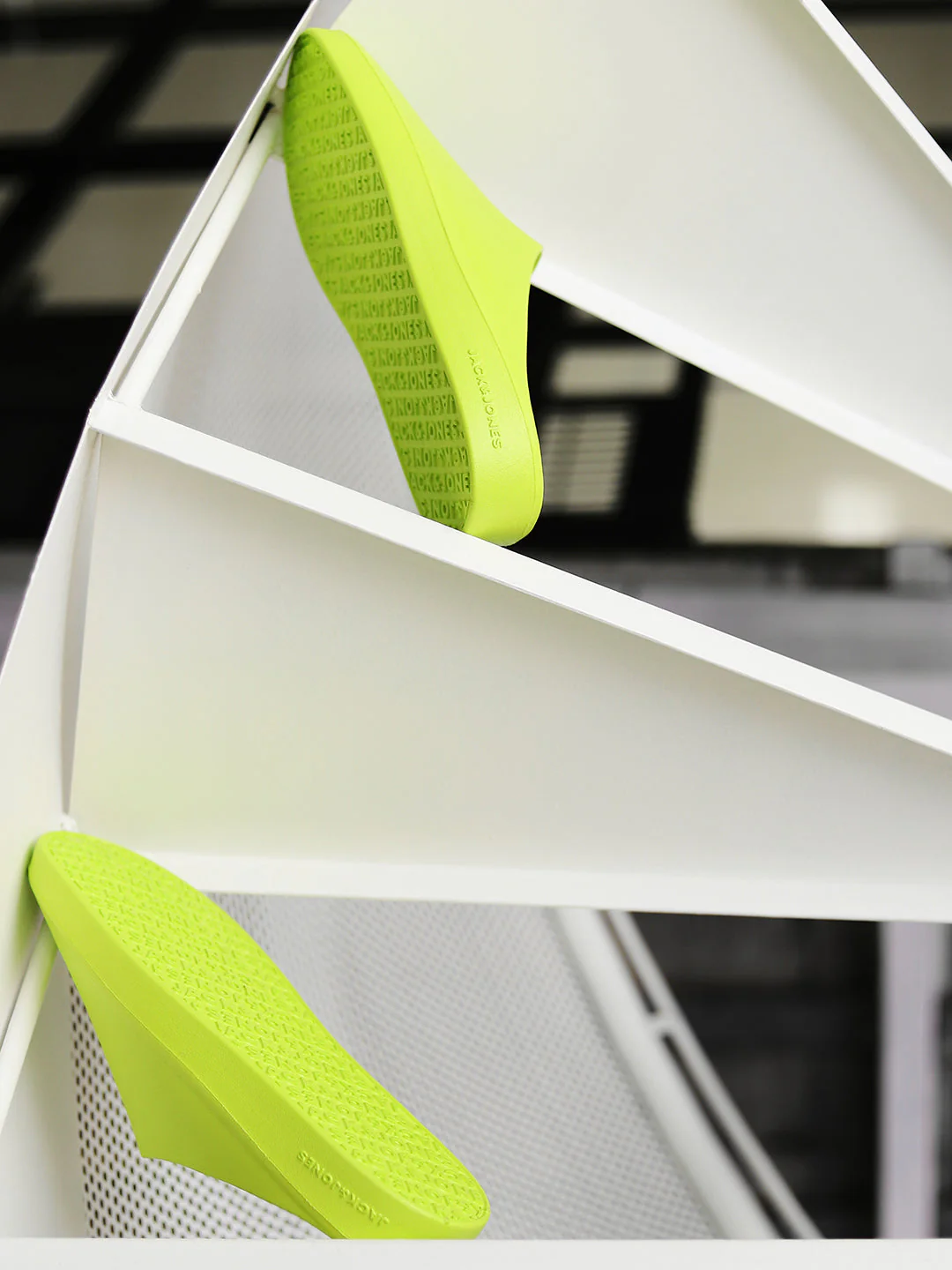 Moulded Mules - Neon Lime