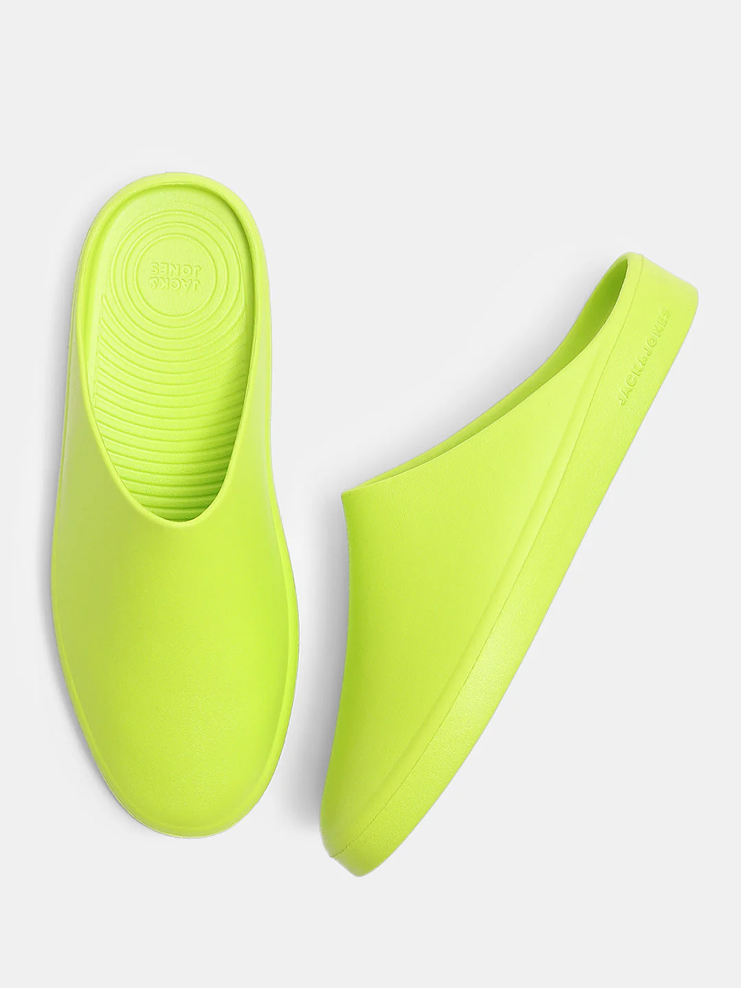 Moulded Mules - Neon Lime - Image 3