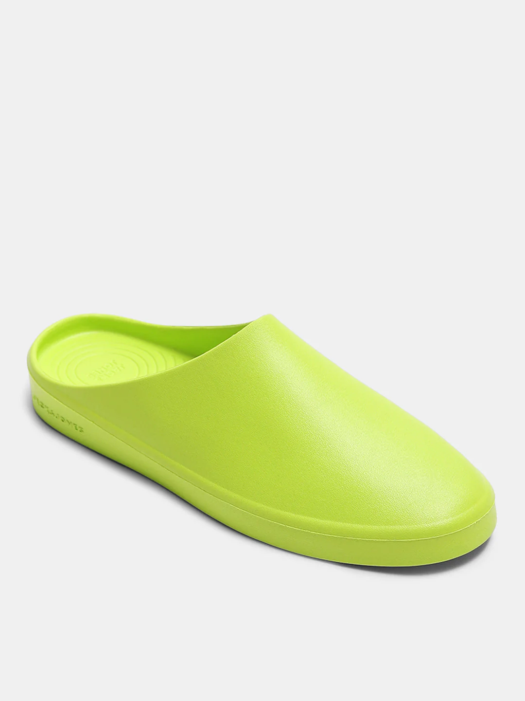 Moulded Mules - Neon Lime - Image 4