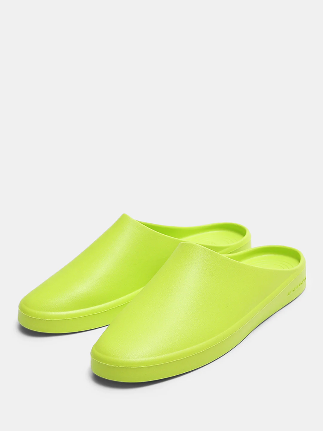 Moulded Mules - Neon Lime - Image 6