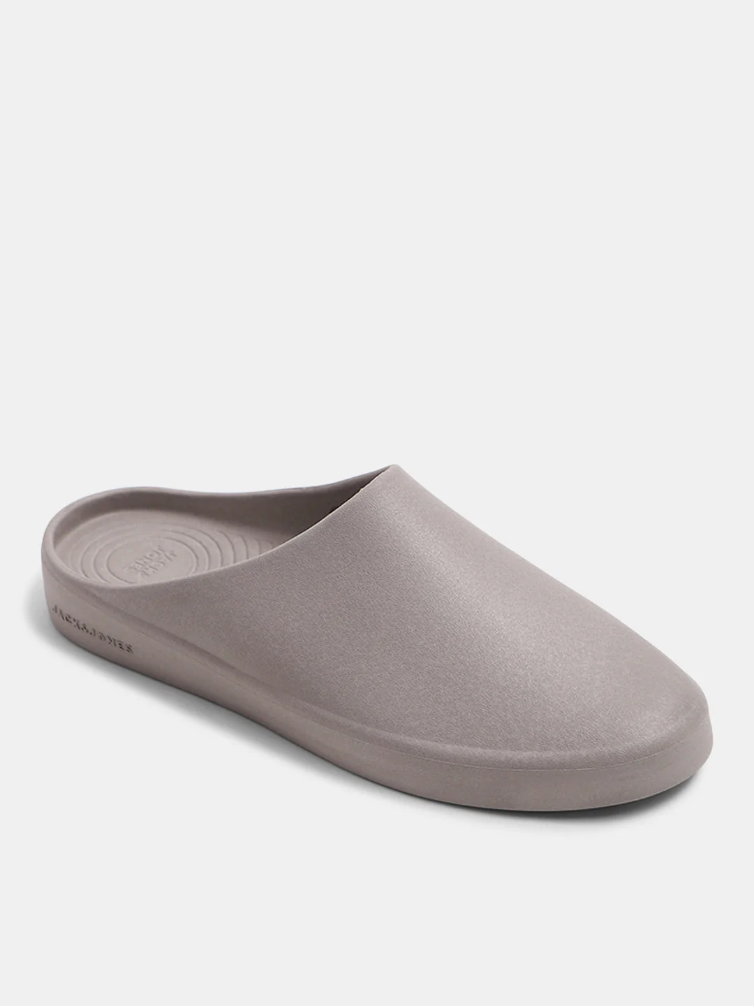 Taupe Moulded Mules - Image 4