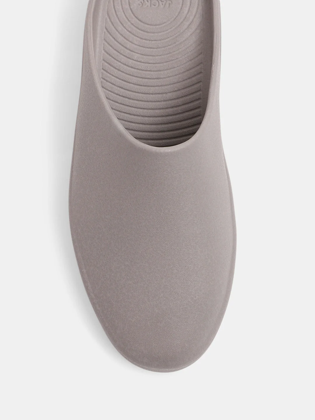 Taupe Moulded Mules - Image 7