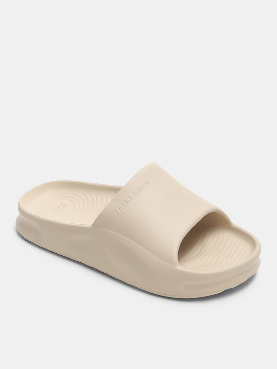 Beige Moulded Pool Sliders - Image 4