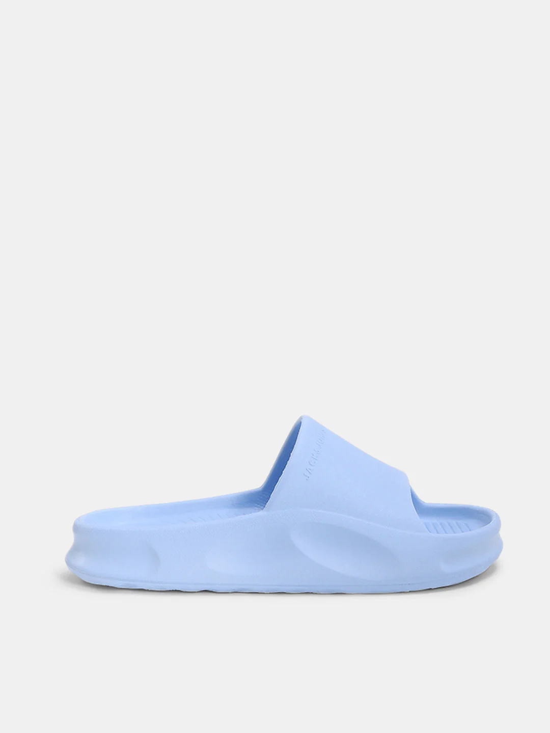 Blue Upper Foamed Moulded Pool Sliders - Image 2