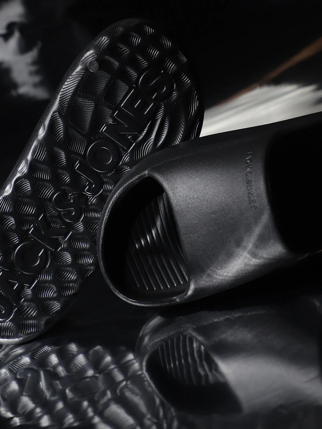 Black Moulded Pool Sliders