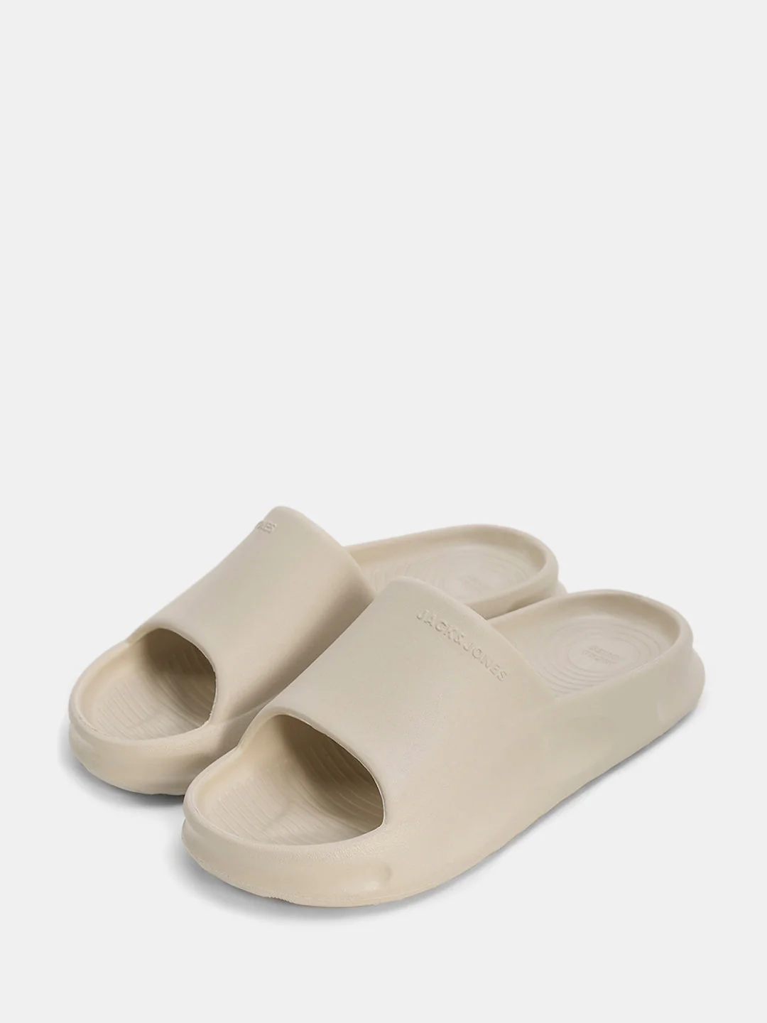 Beige Moulded Pool Sliders - Image 6