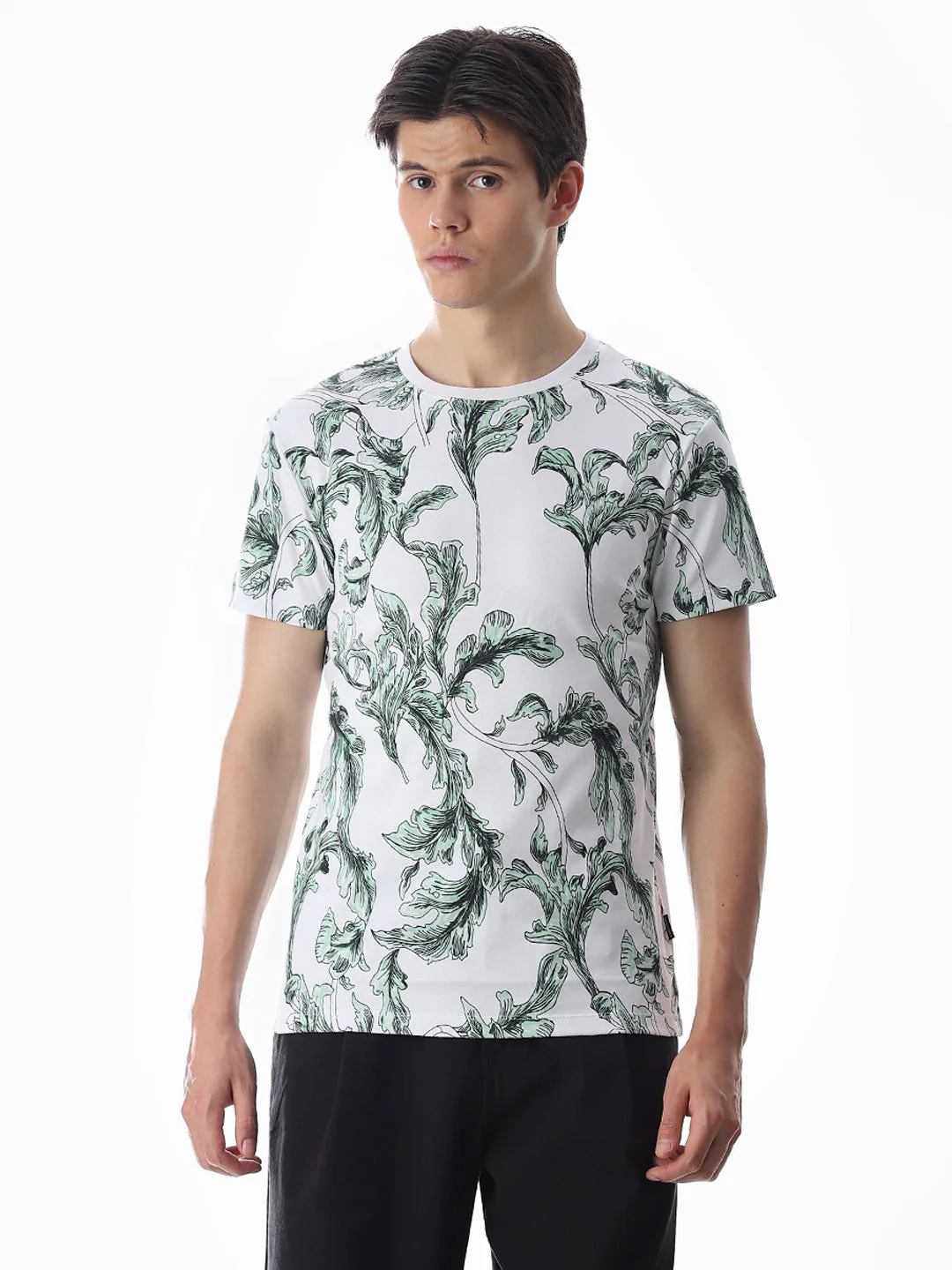 Printed Slim Fit T-shirt - Image 2