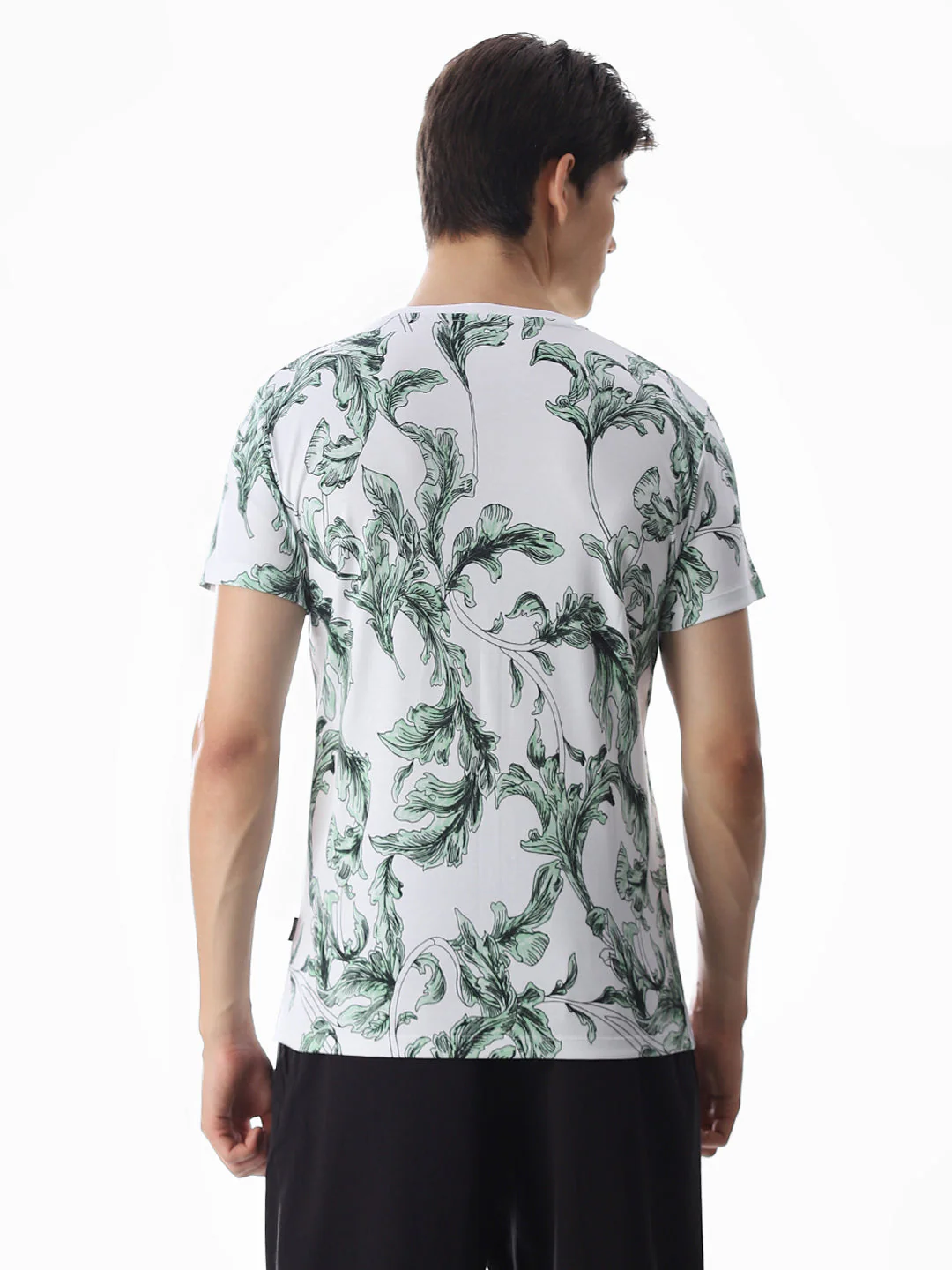 Printed Slim Fit T-shirt - Image 4