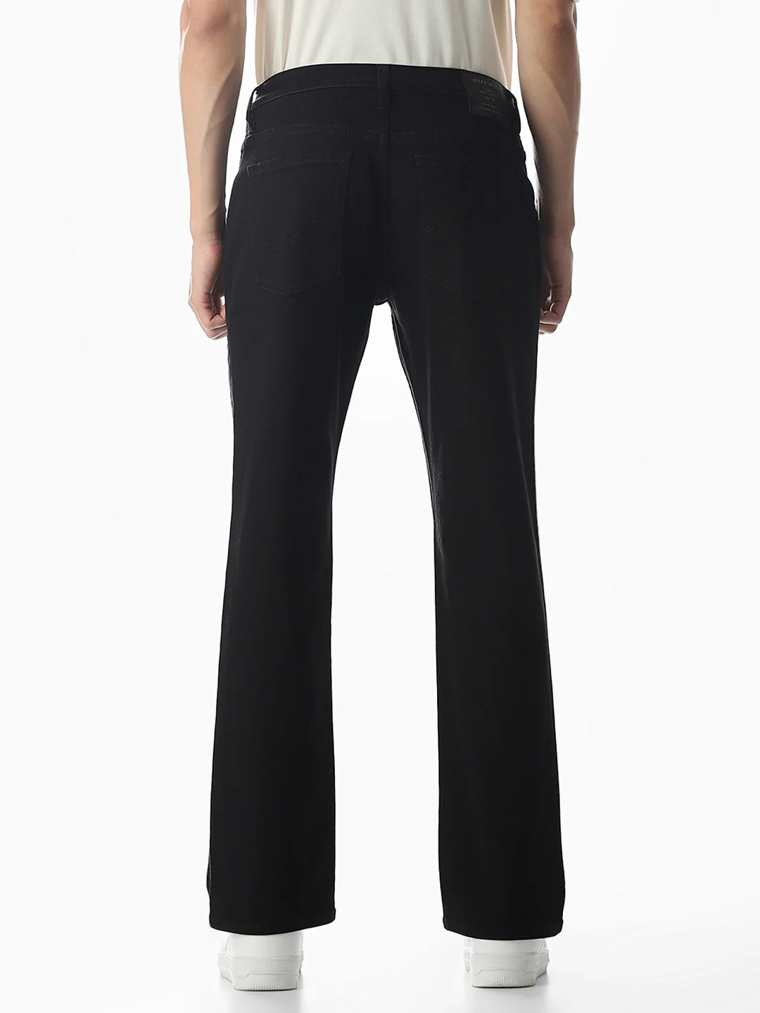 High Rise Cliff Bootcut Jeans - Black - Image 9