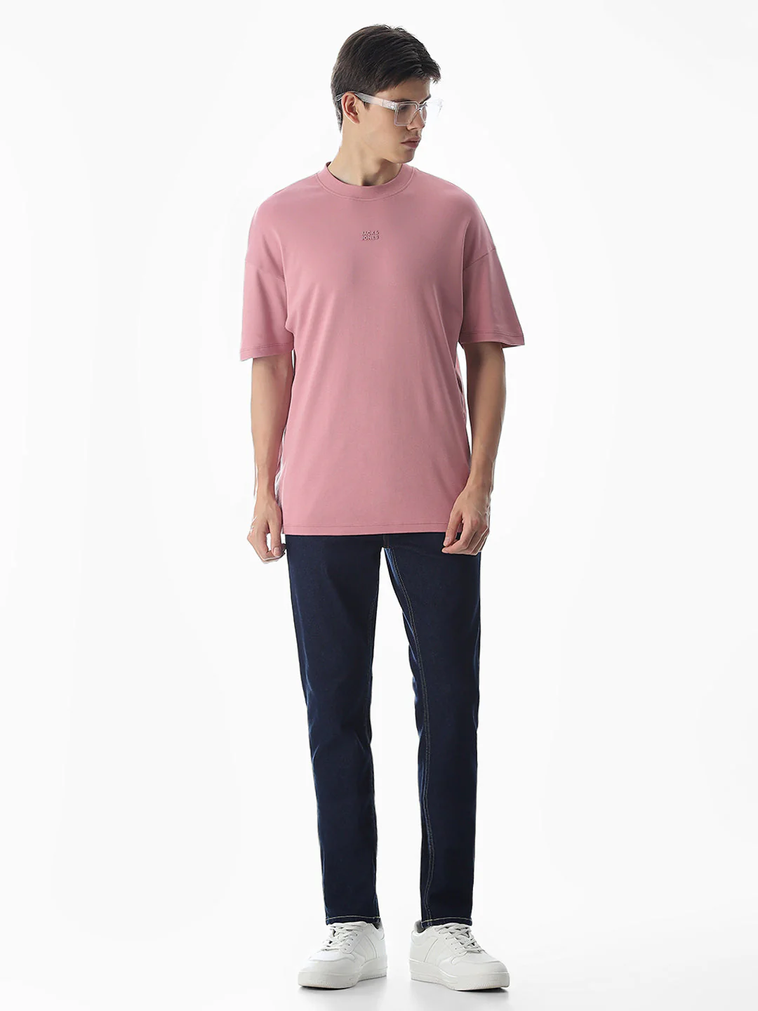 5 Pocket Ben Skinny Fit Jeans - Dark Blue - Image 6