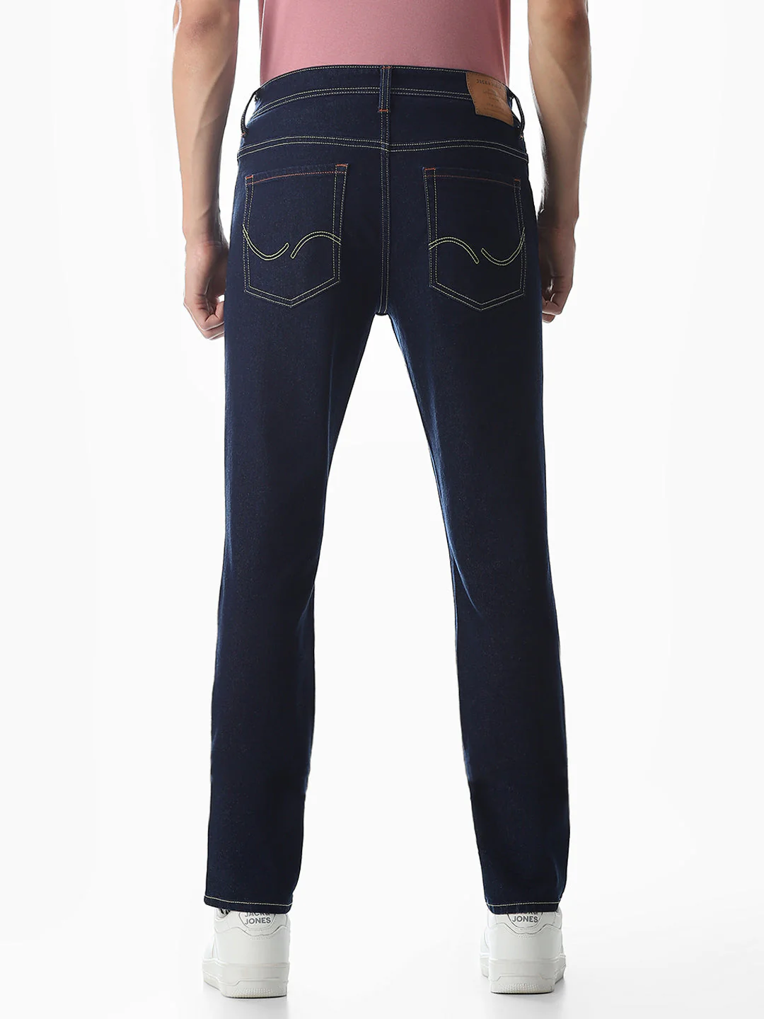 5 Pocket Ben Skinny Fit Jeans - Dark Blue - Image 9