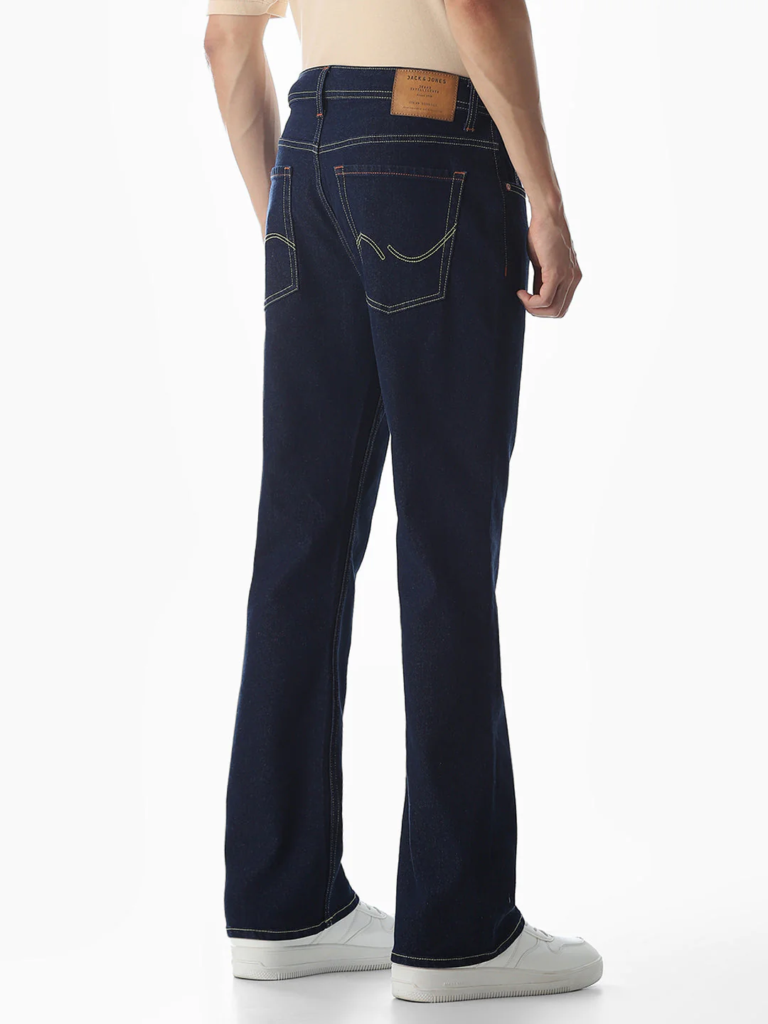High Rise Cliff Bootcut Jeans - Dark Blue - Image 3