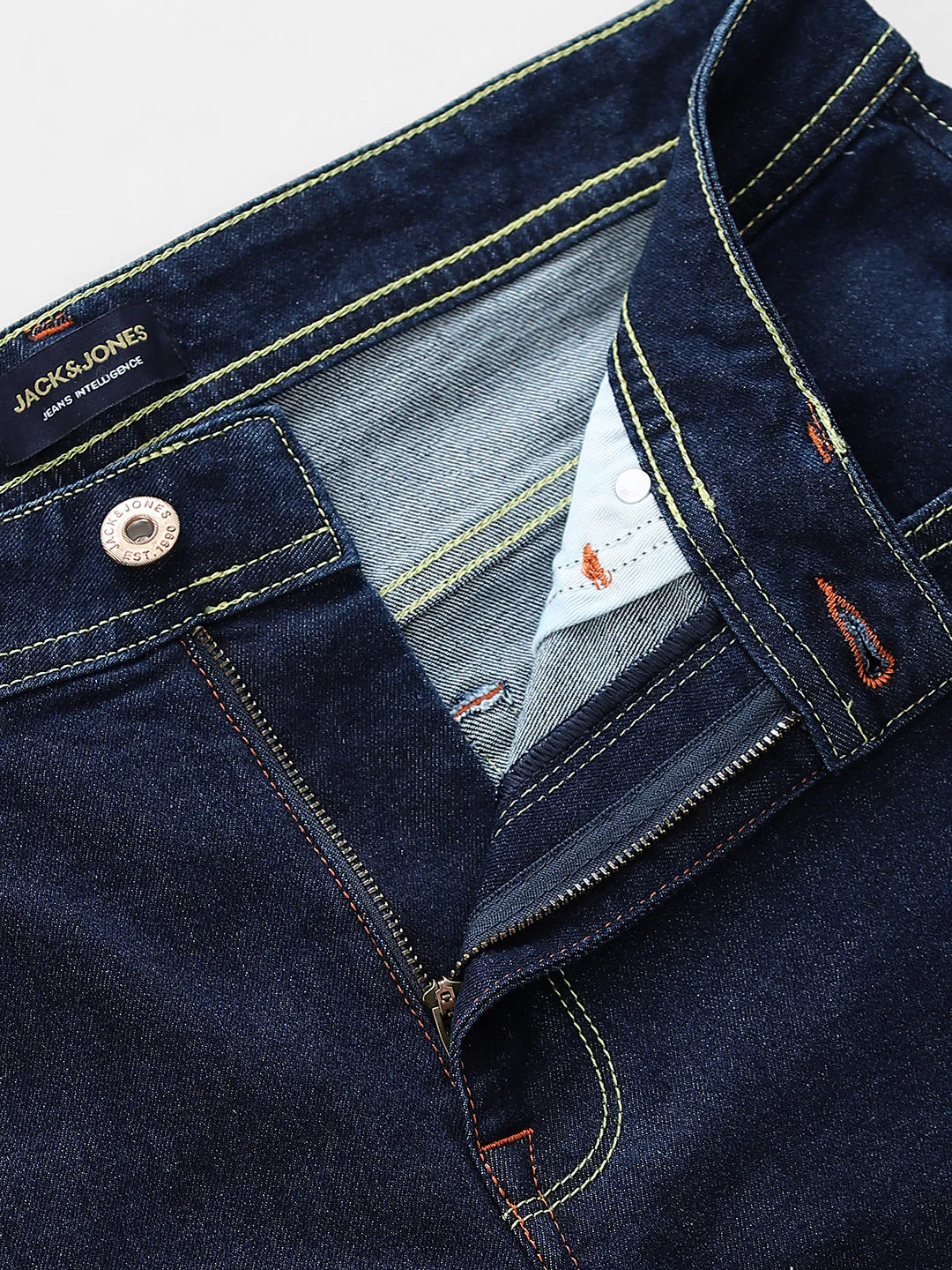 High Rise Cliff Bootcut Jeans - Dark Blue - Image 5