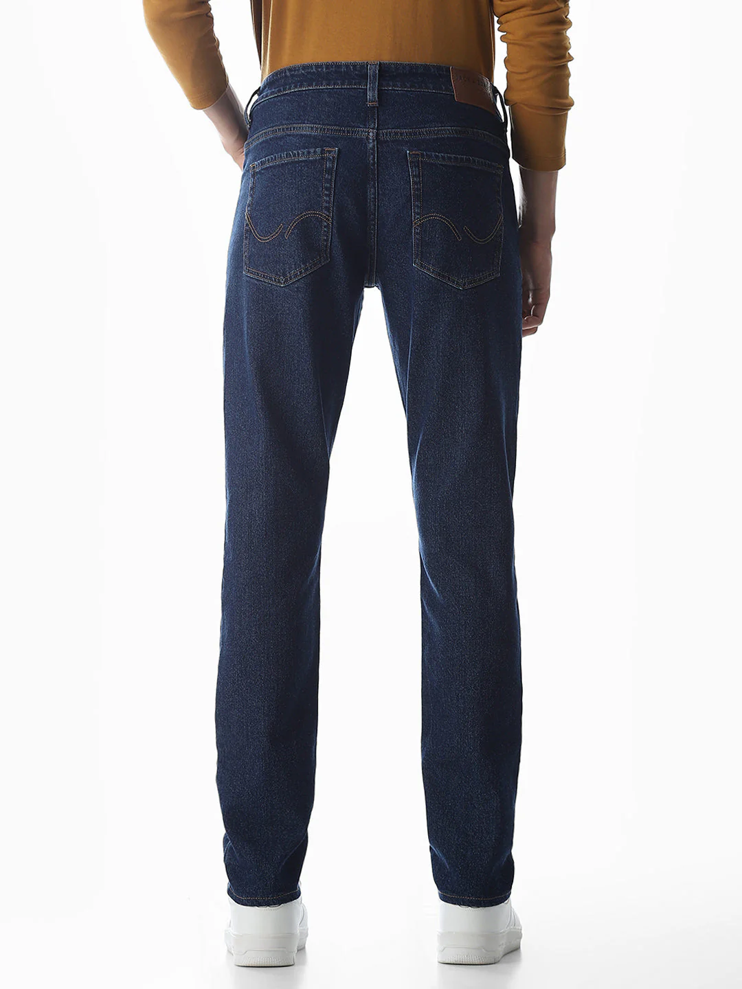 Glenn Slim Fit Jeans - Dark Blue - Image 3