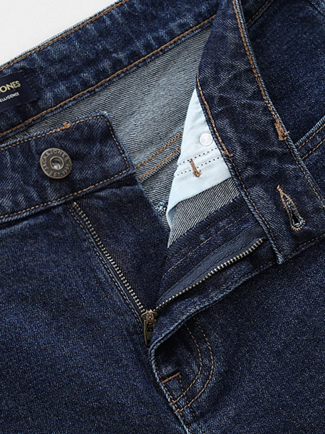 Glenn Slim Fit Jeans - Dark Blue - Image 5