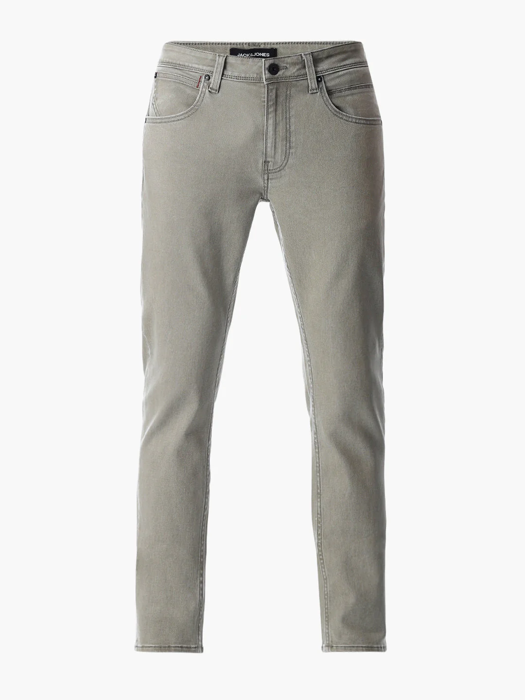 5 Pocket Grey Ben Skinny Jeans - Image 7