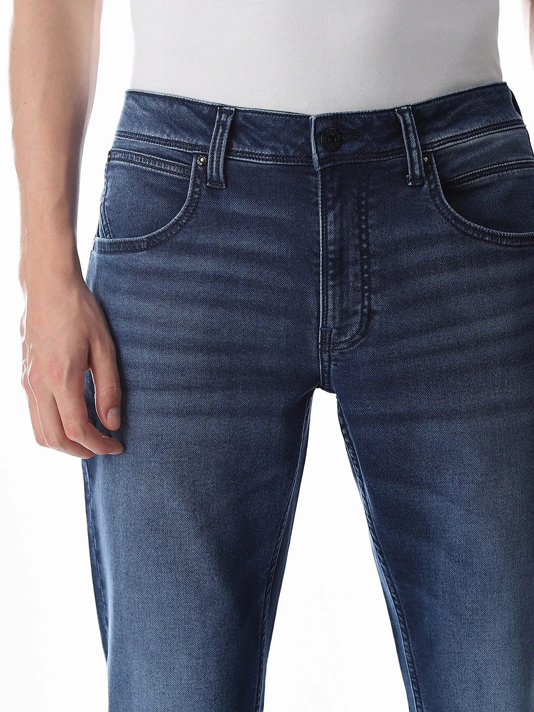 Clark Regular Fit Jeans - Medium Blue - Image 4