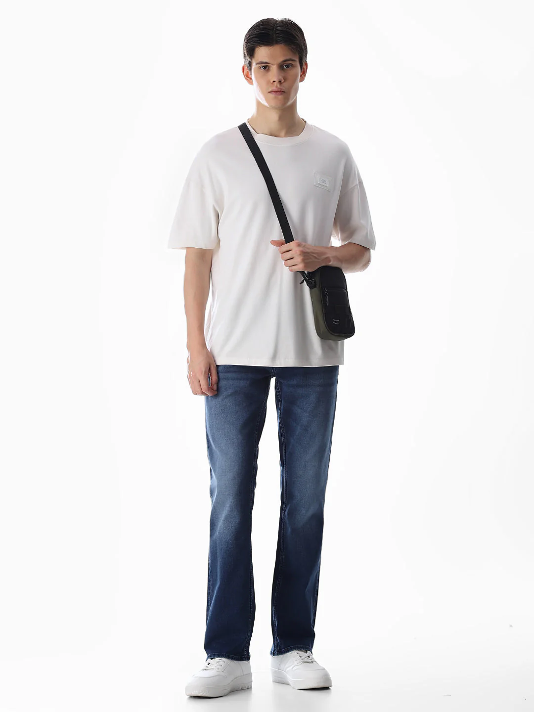 Clark Regular Fit Jeans - Medium Blue - Image 6