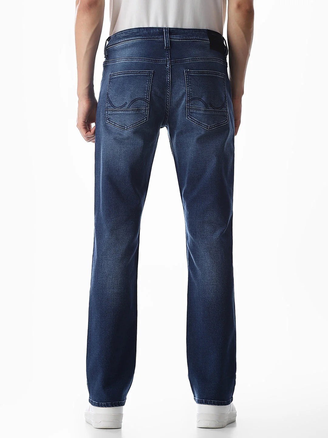 Clark Regular Fit Jeans - Medium Blue - Image 9