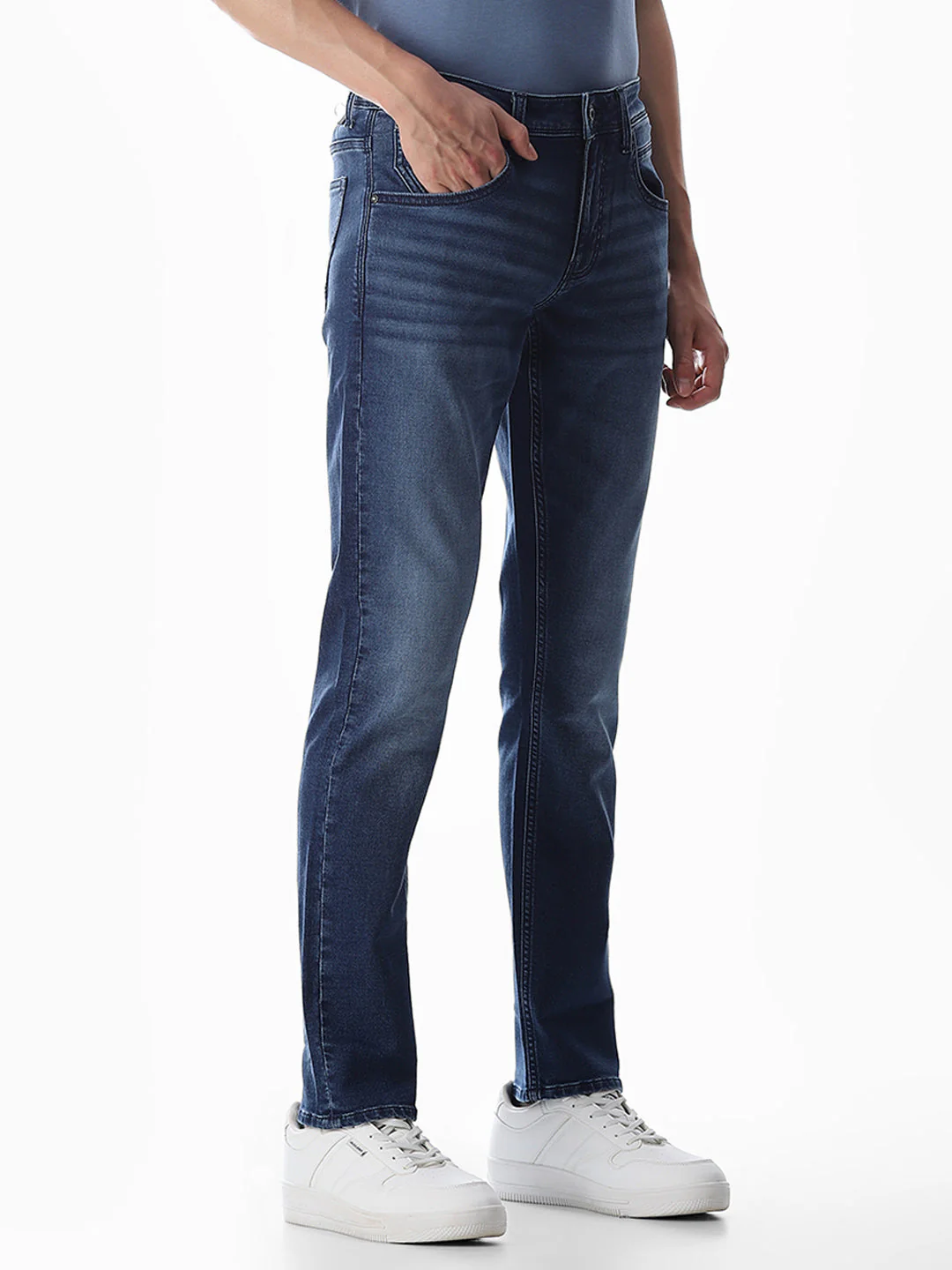 Glenn Slim Fit Jeans - Blue - Image 2