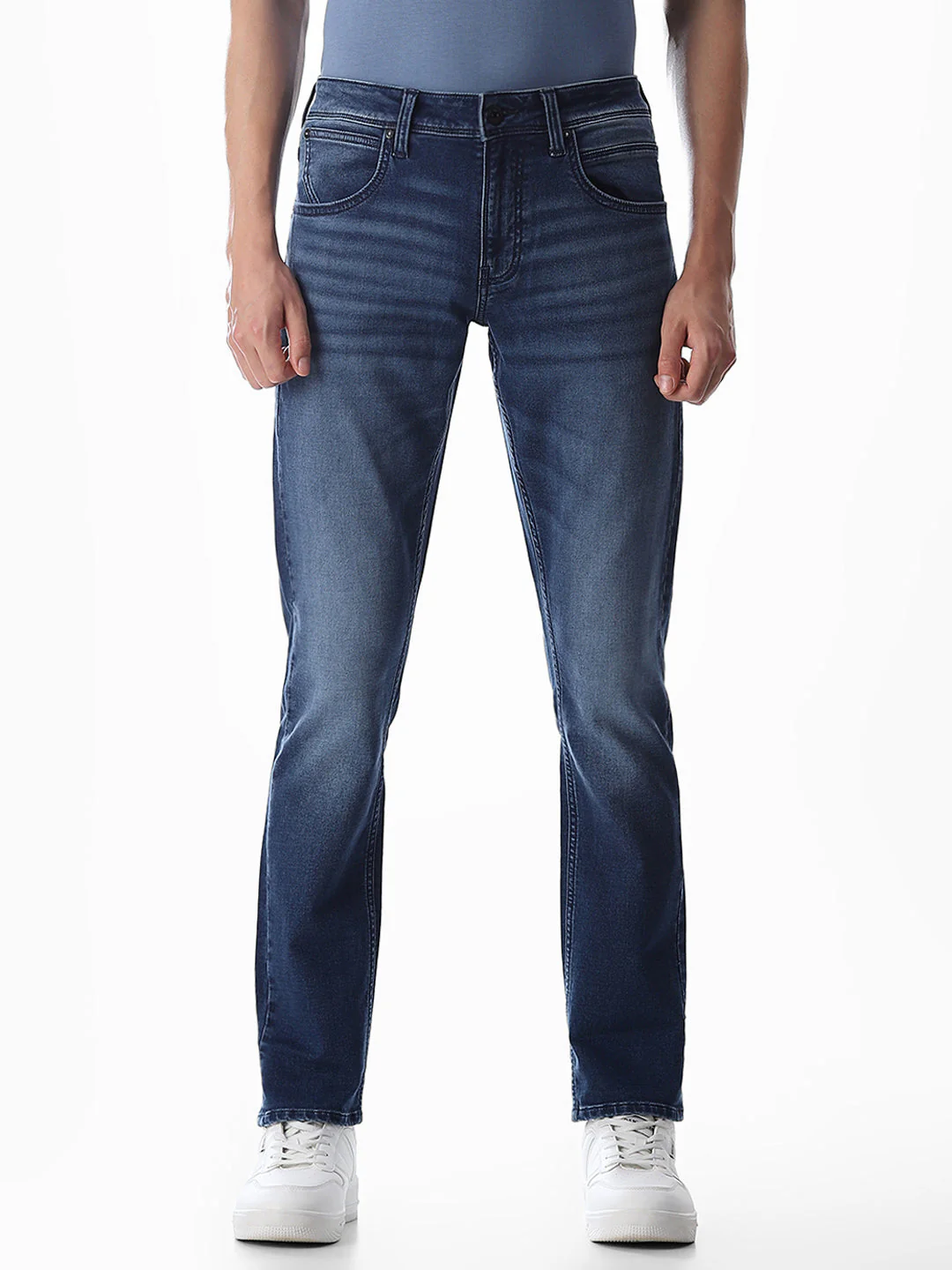 Glenn Slim Fit Jeans - Blue - Image 8