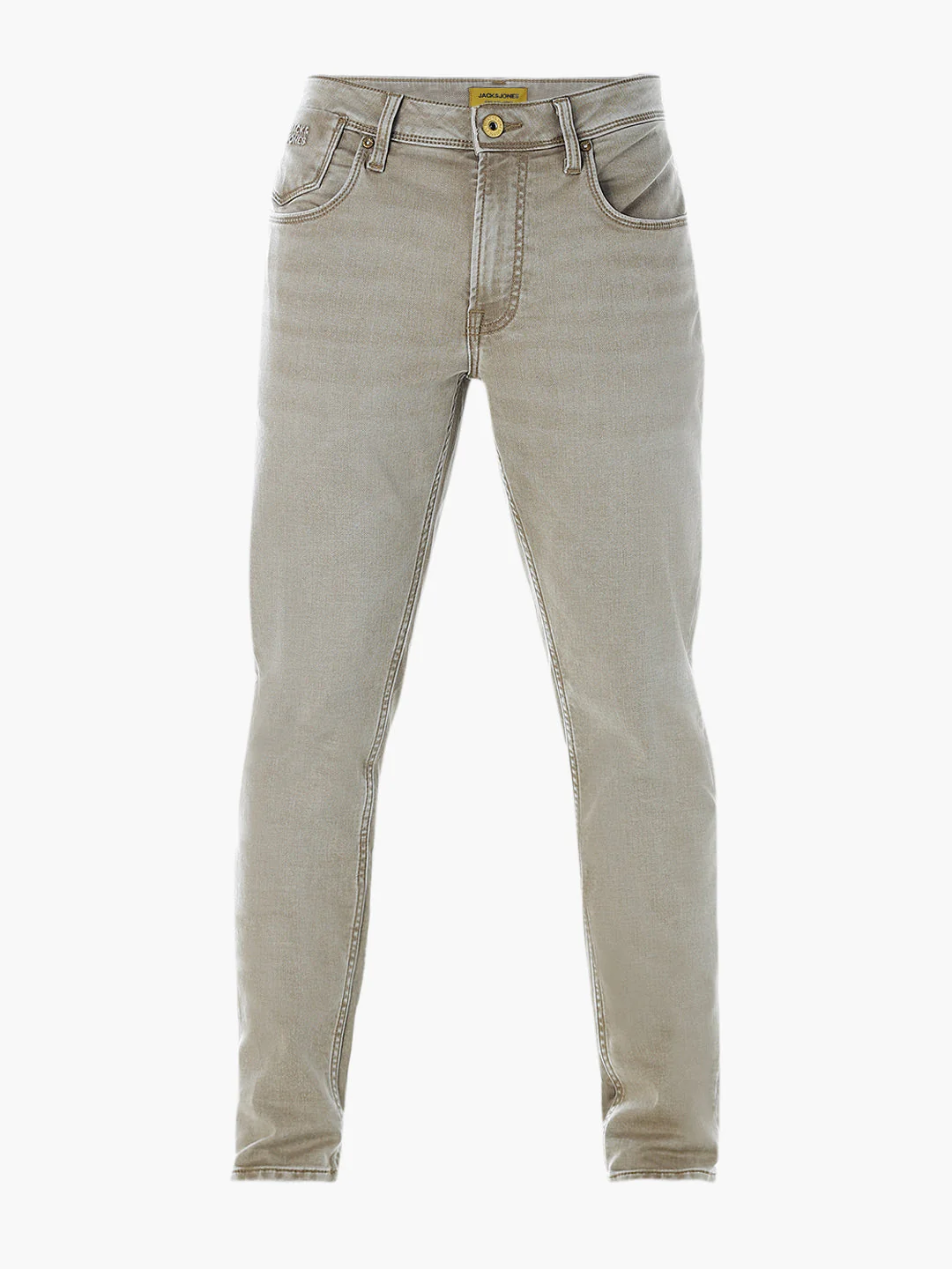 Khaki 5 Pocket Ben Skinny Jeans - Image 7