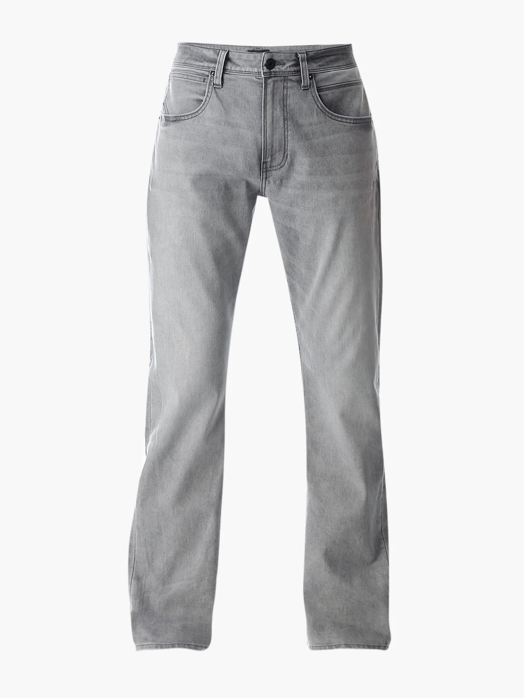 High Rise Cliff Bootcut Jeans - Light Grey - Image 7